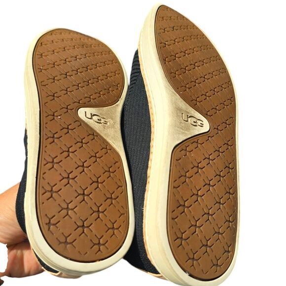 UGG‎ Sammy Sneakers Black Women's size 8.5 - Picture 8 of 8